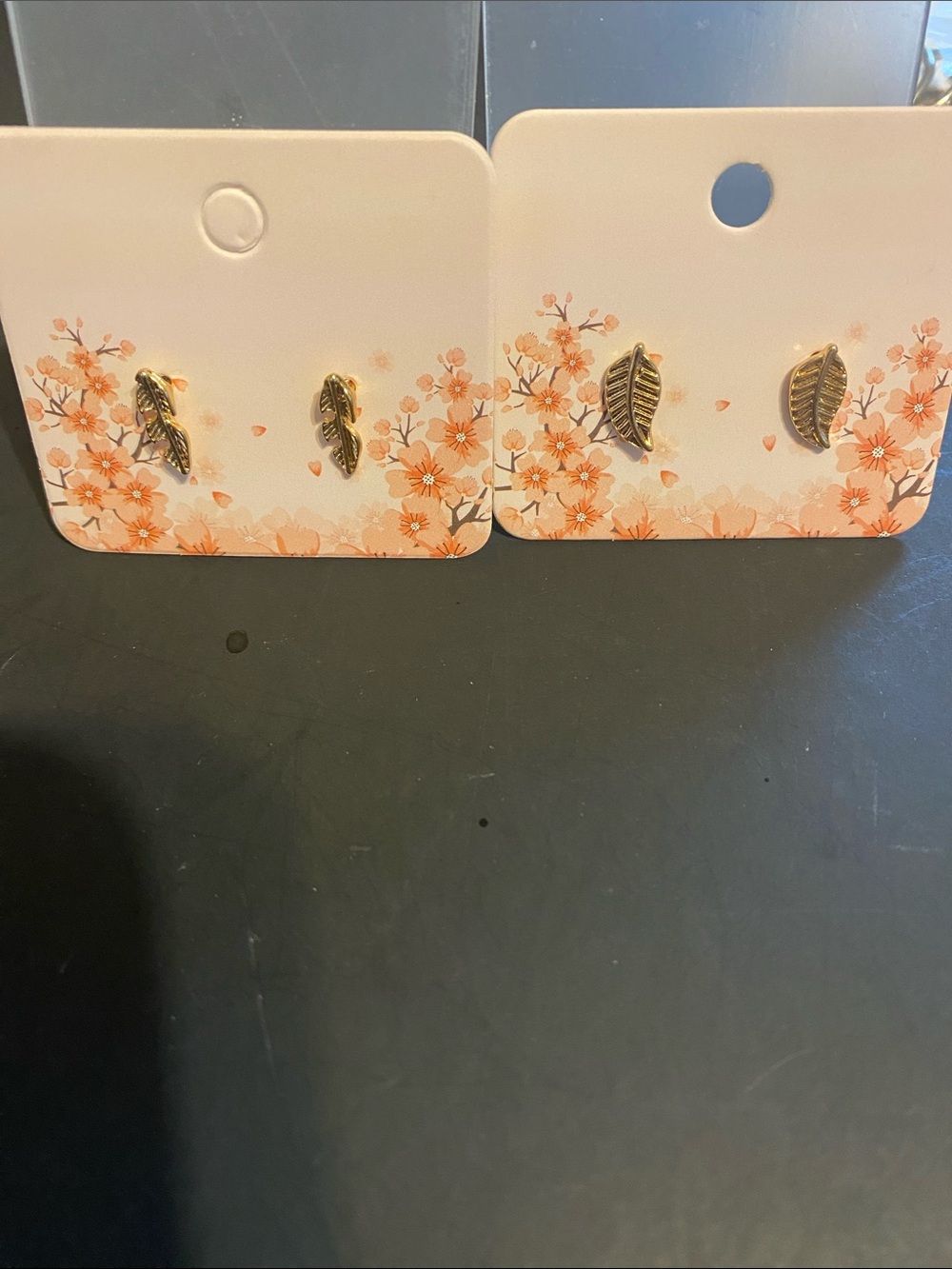 Gold Leaves earrings